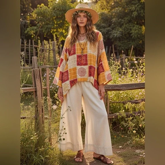 KANTHA DREA SHES1OAK LONG SLEEVE TOP